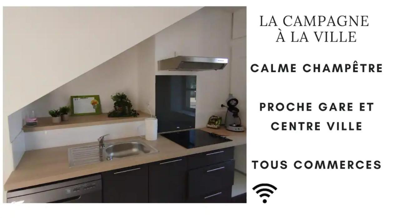 Les Glycines, un air de campagne à la ville Besançon Exterior foto